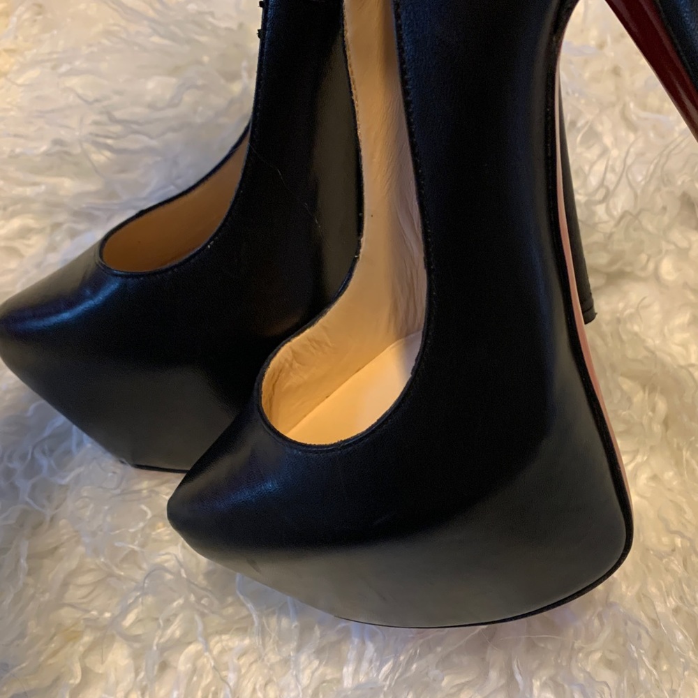 Christian Louboutins daffodil pumps